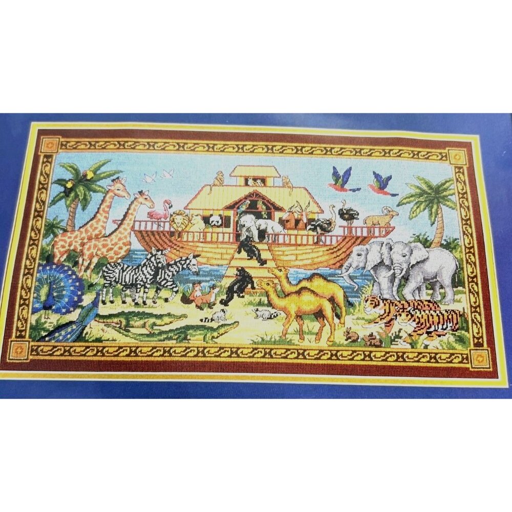 RARE Dimensions Gold Collection Coming Together Needlepoint Kit By Katy Winters